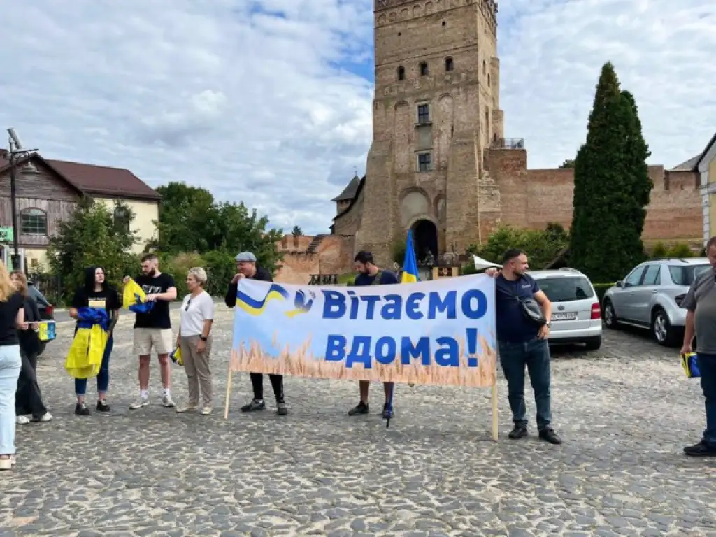 На Волині зустріли військового, який три роки провів у російському полоні
