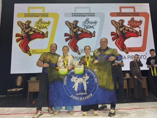 Волинські спортсмени здобули нагороди на чемпіонаті з рукопаш гопака в Рівному