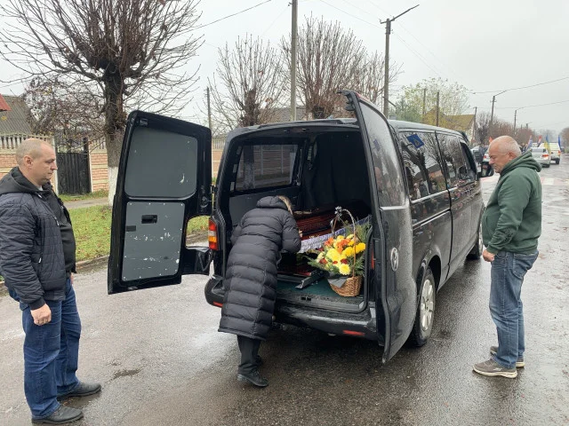 У Ківерцях попрощалися з прикордонником Володимиром Кравчуком
