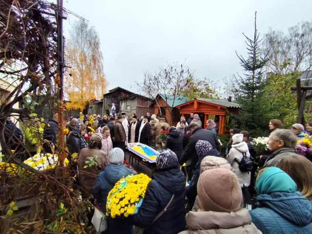 У Ківерцях попрощалися з прикордонником Володимиром Кравчуком