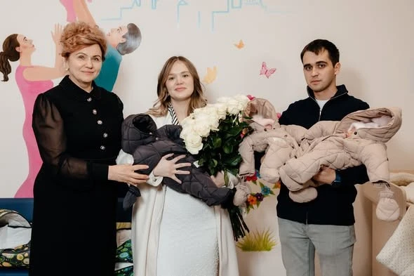 На Волині трійня повернулася додому після місяця виходжування