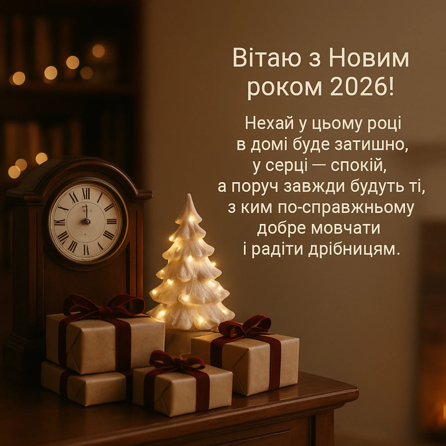 Привітання з новим роком 2026