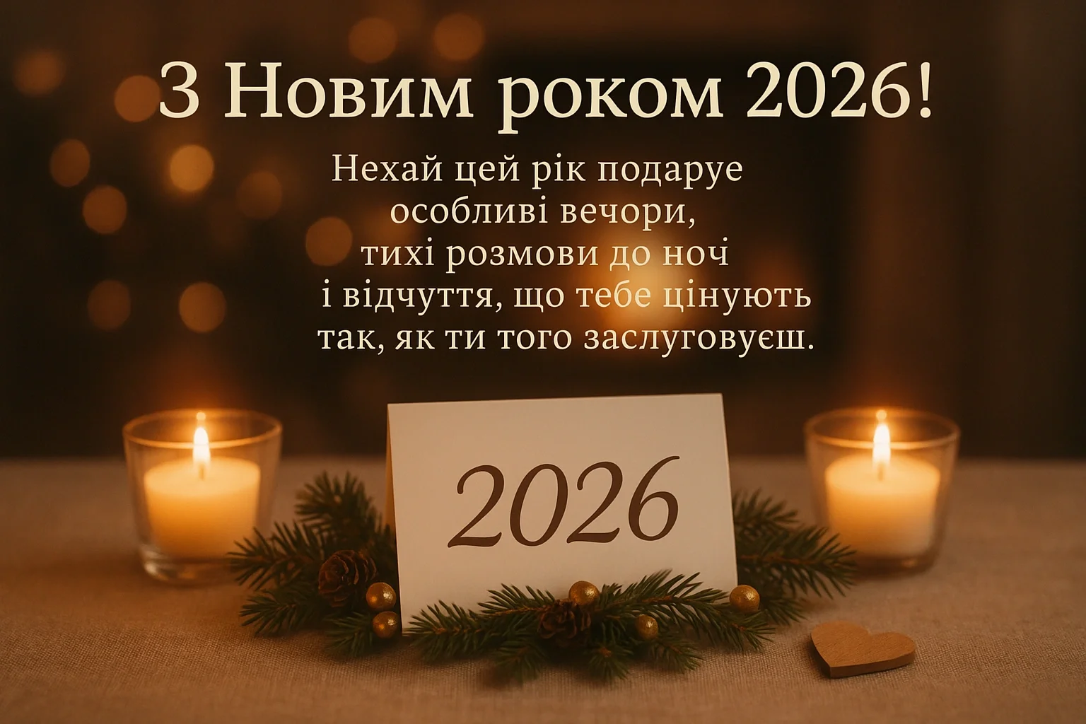 Привітання з новим роком 2026