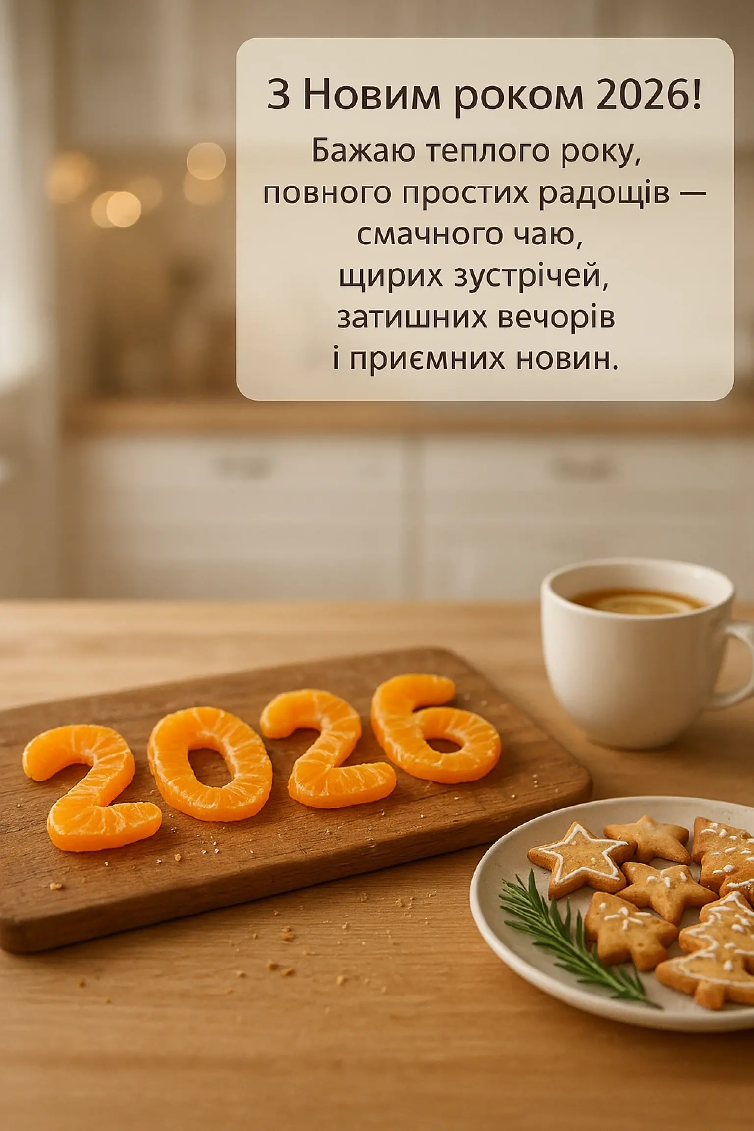Привітання з новим роком 2026