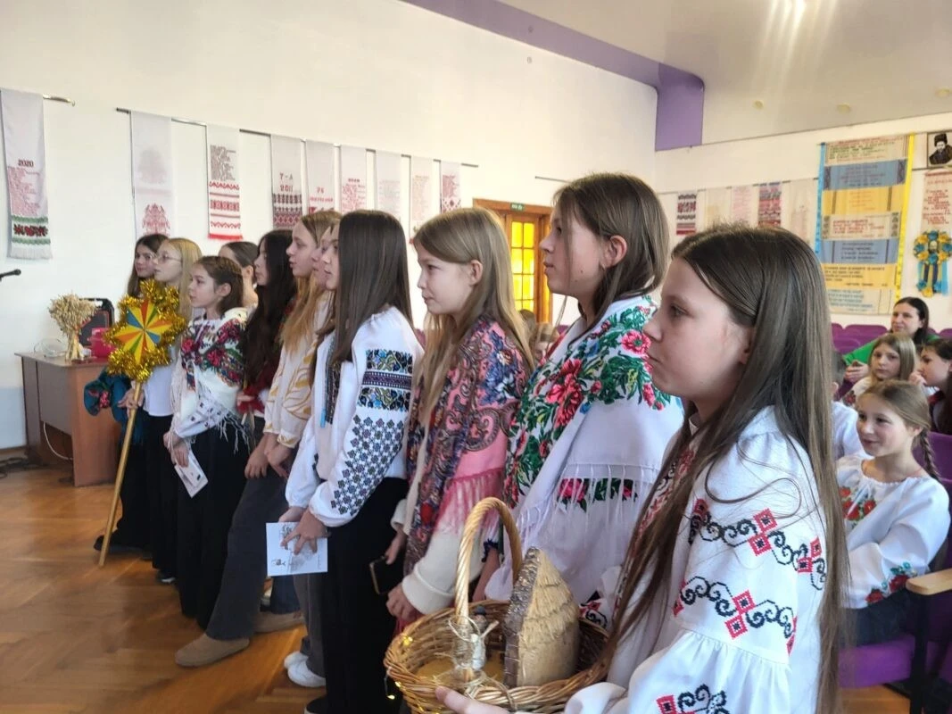 Ковельські школярі налагоджують дружбу з німецькими однолітками через Різдво