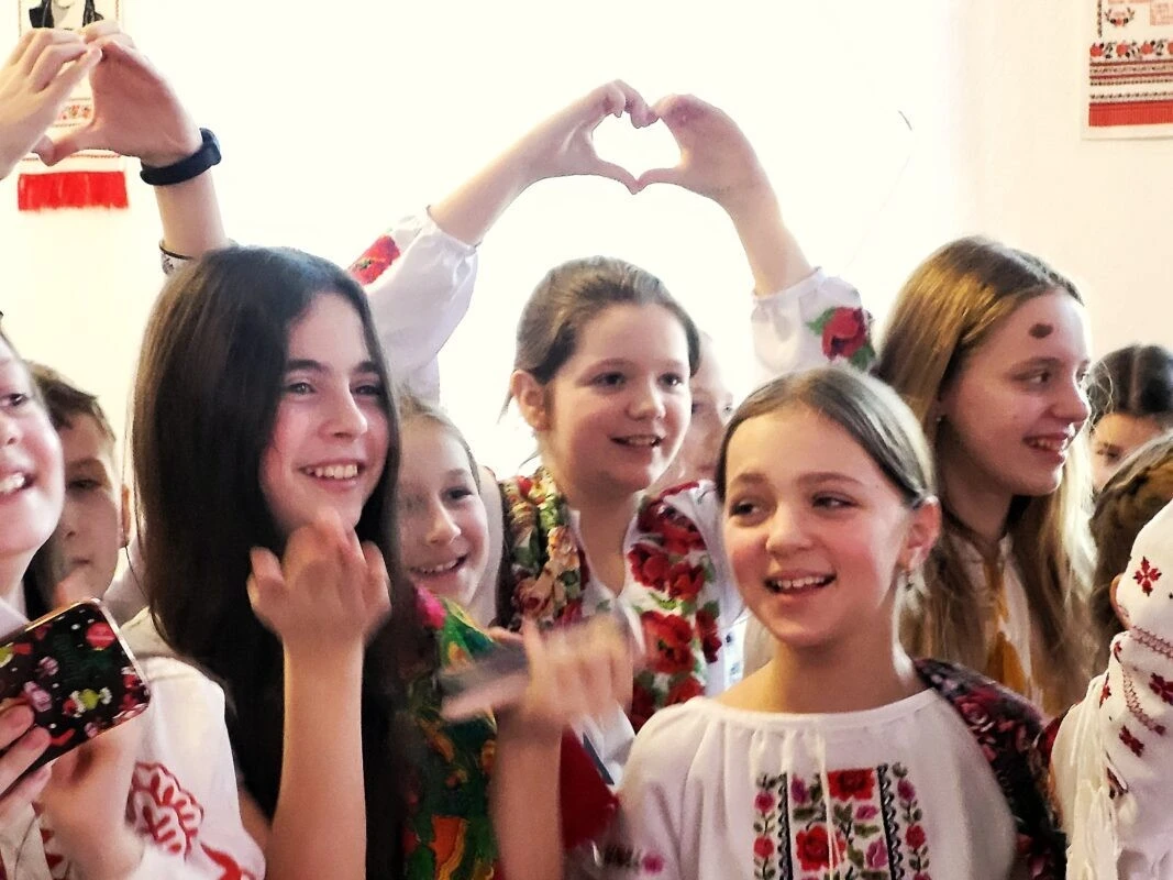 Ковельські школярі налагоджують дружбу з німецькими однолітками через Різдво