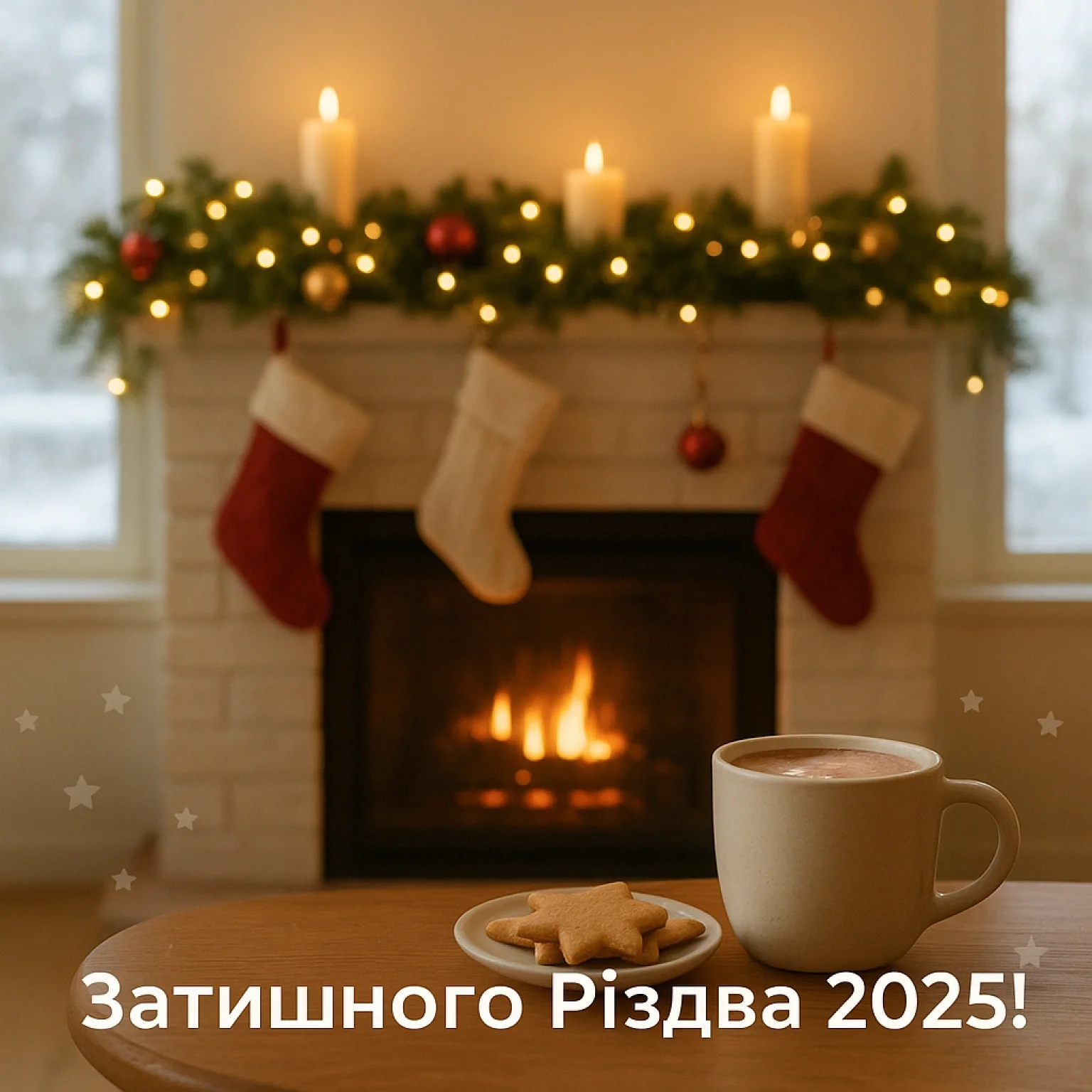 Привітання з різдвом 2025