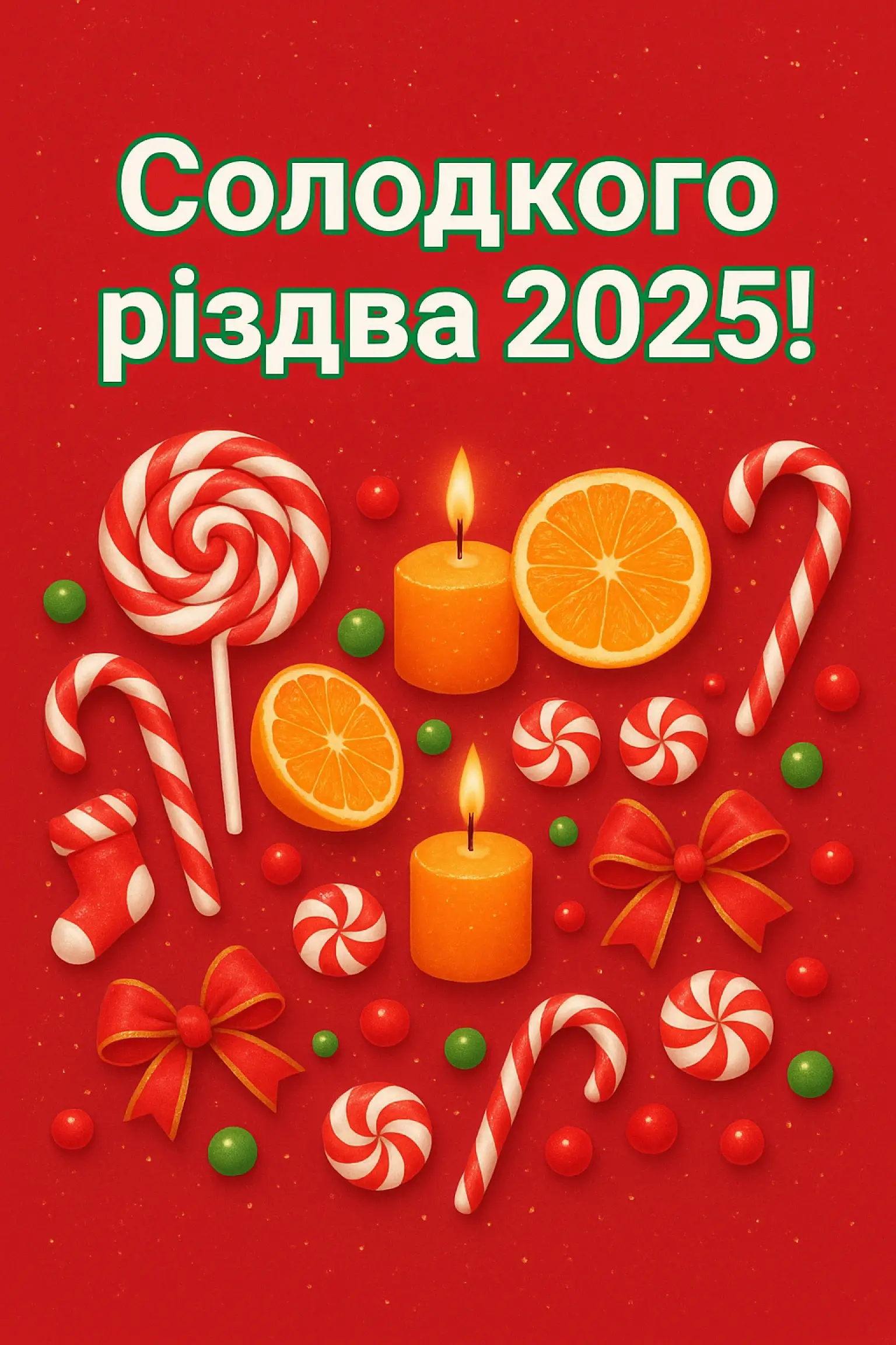 Привітання з різдвом 2025