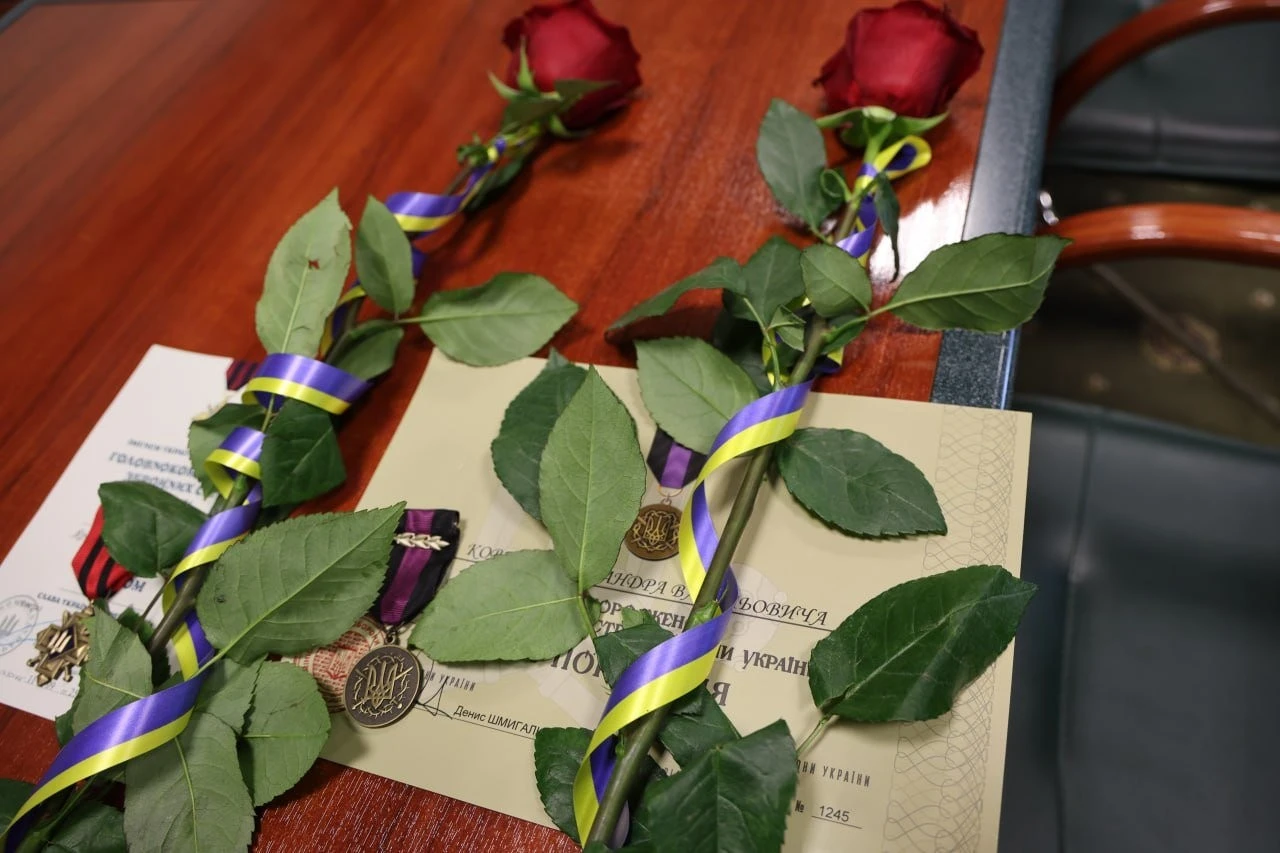 У Луцьку відзначили двох військових, які боронять Україну