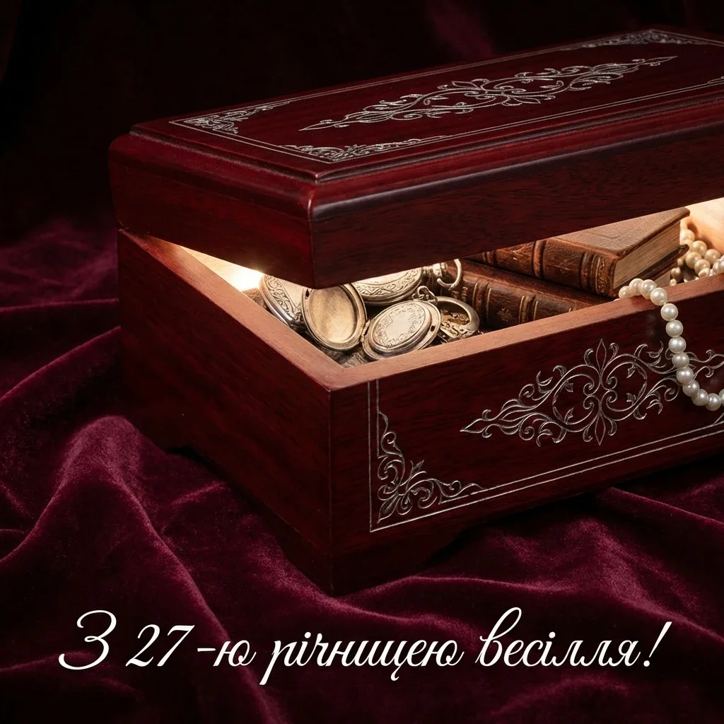 27 років весілля