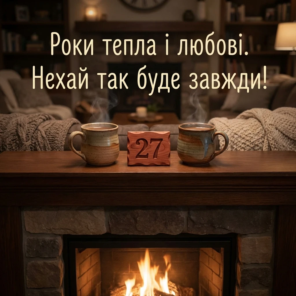 27 років весілля