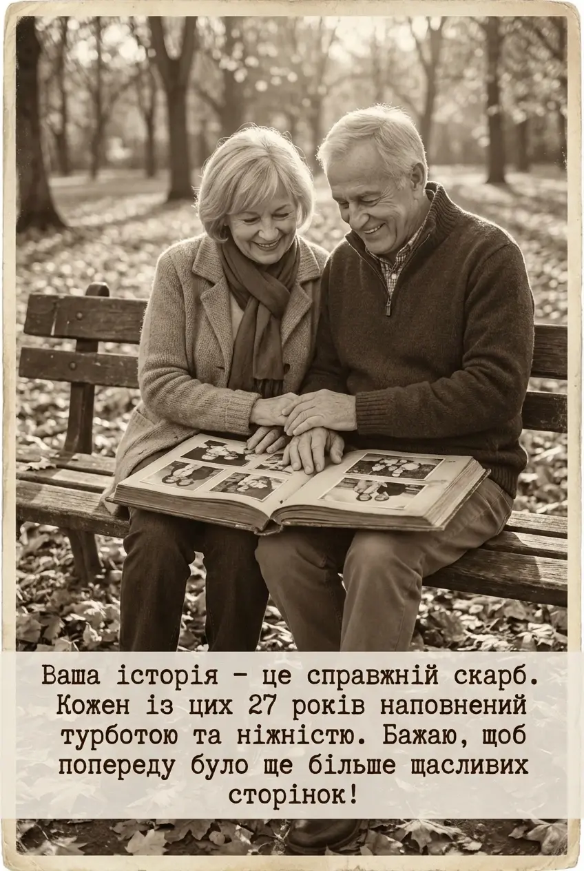 27 років весілля