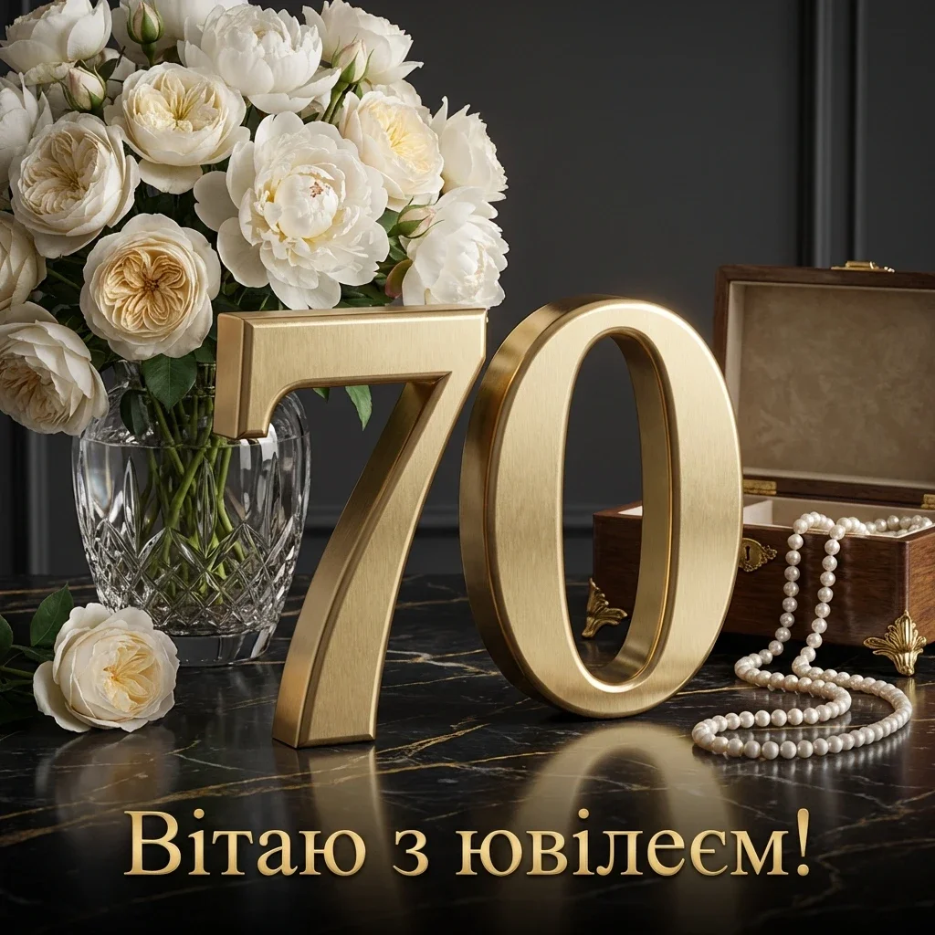 вітання мамі з ювілеєм 70 років