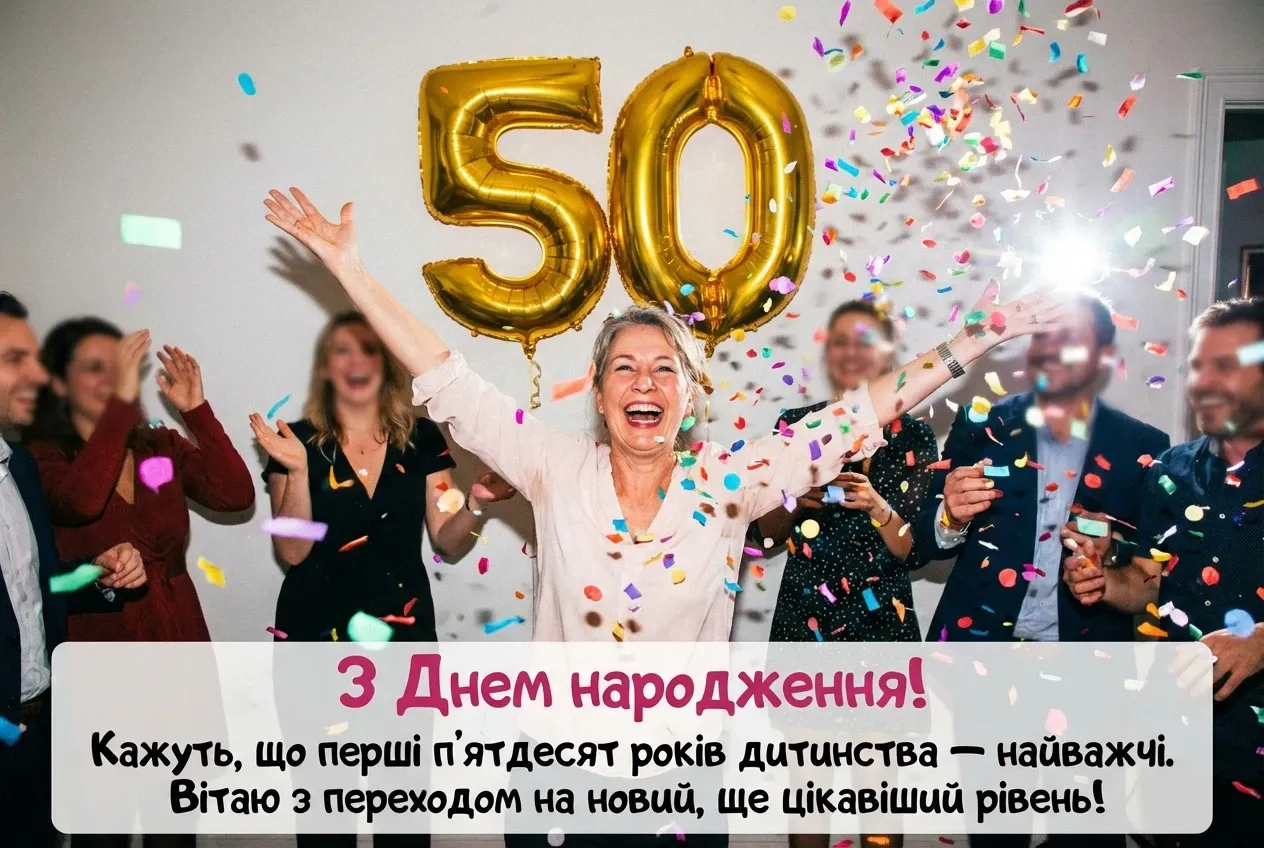 картинки з ювілеєм 50