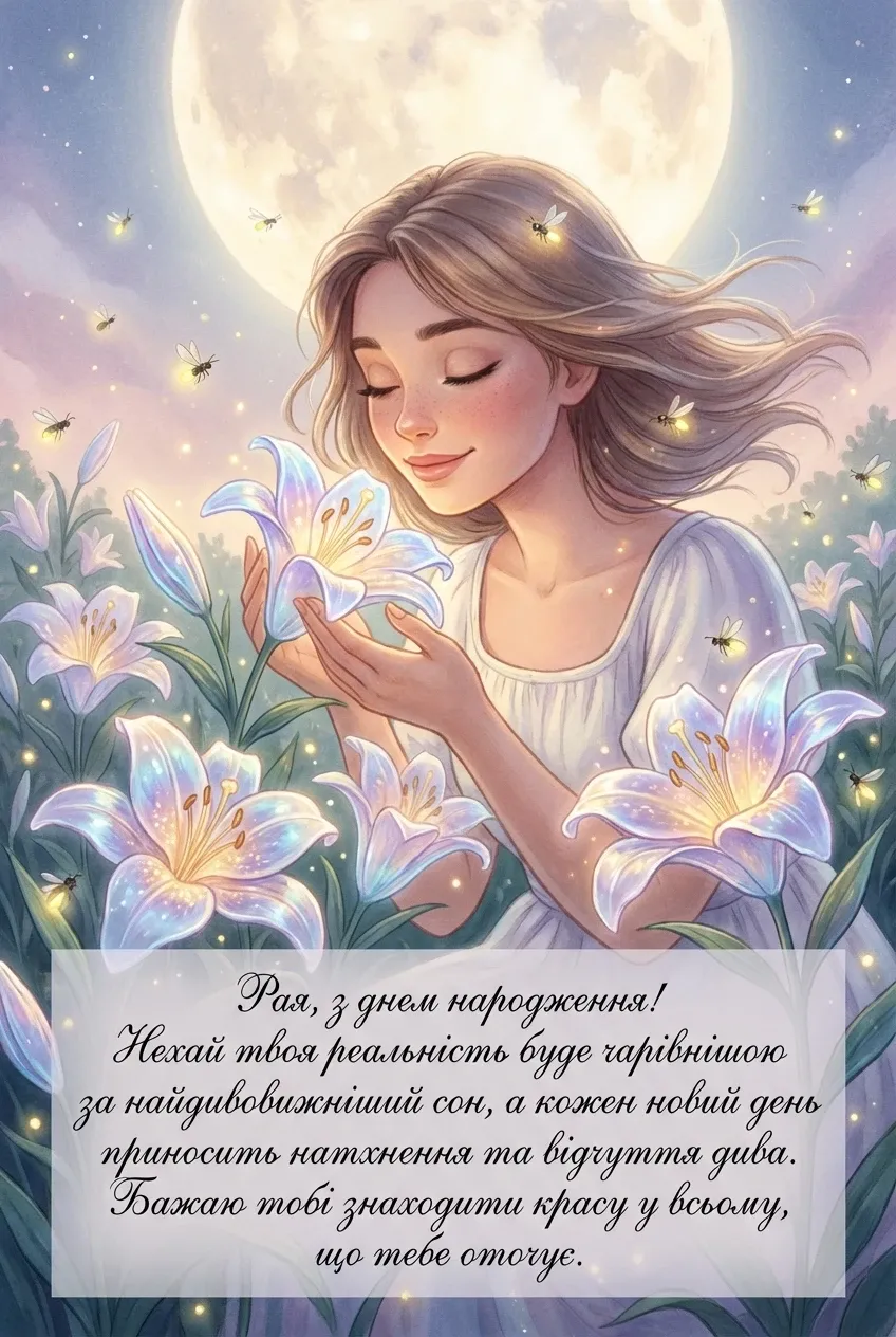 з днем народження Рая
