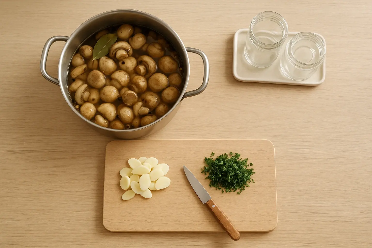 мариновані печериці