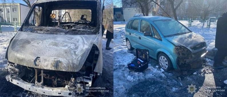 Ціна обіцянки у 3000 доларів: у Луцьку 19-річний юнак спалив два авто подружжя