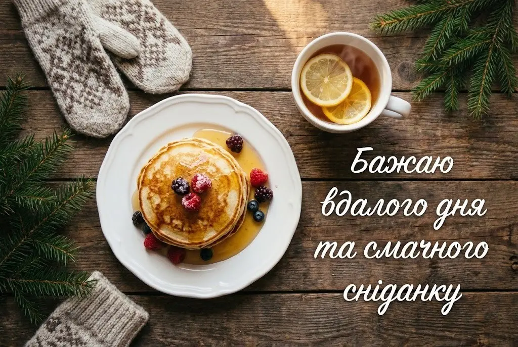 Доброго зимового ранку: найкращі картинки та душевні привітання для гарного настрою