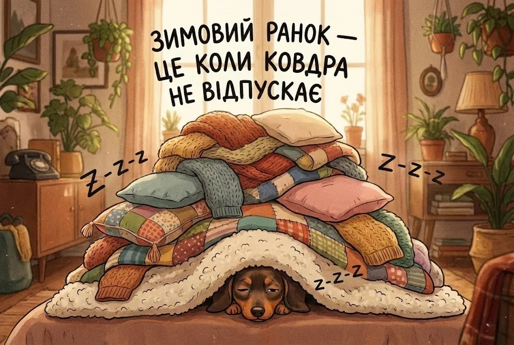 Доброго зимового ранку: найкращі картинки та душевні привітання для гарного настрою