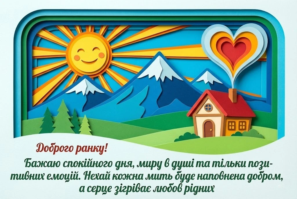 Листівки доброго ранку: душевні та красиві привітання для чудового настрою