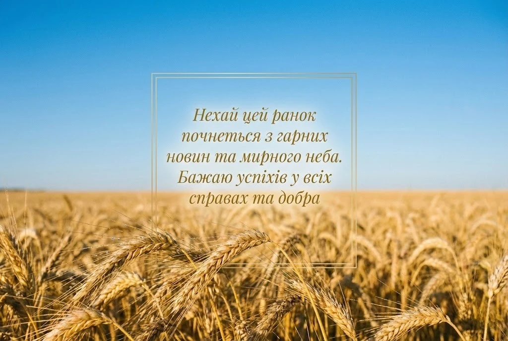 Доброго ранку, мирного неба: надихаючі картинки та найтепліші побажання