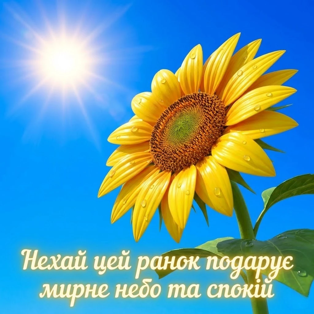 Доброго ранку, мирного неба: надихаючі картинки та найтепліші побажання