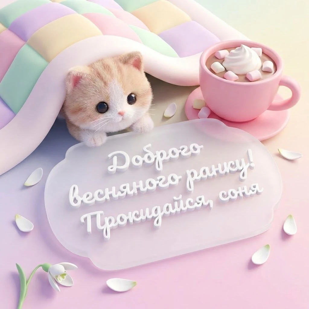 Надихаючі картинки доброго весняного ранку та найтепліші побажання для чудового настрою