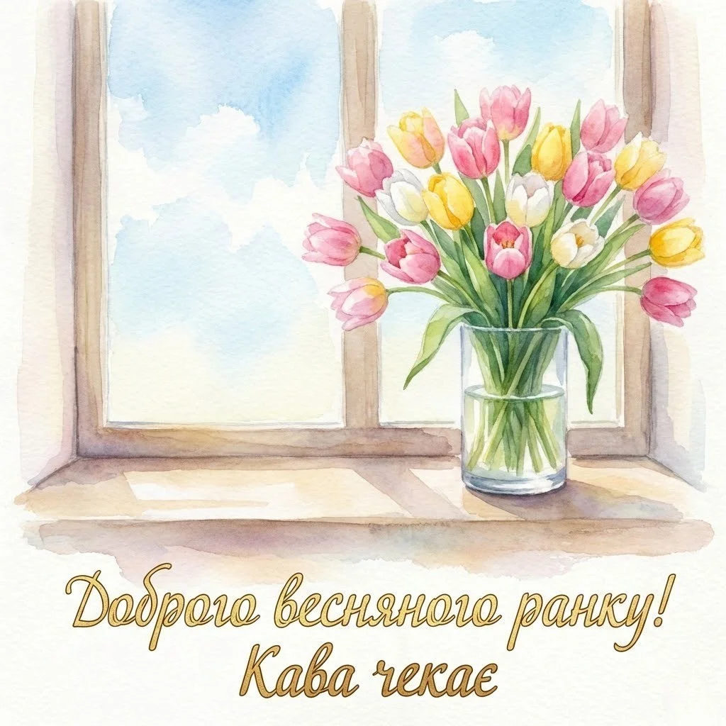 Надихаючі картинки доброго весняного ранку та найтепліші побажання для чудового настрою