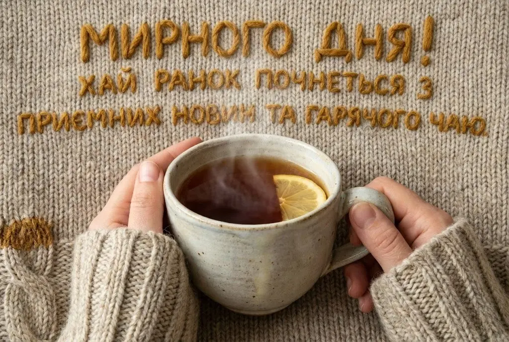 Доброго ранку та мирного дня: найкращі картинки та душевні побажання