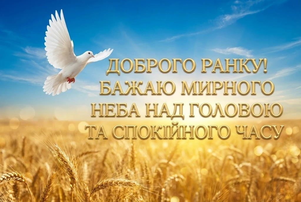 Доброго ранку та мирного дня: найкращі картинки та душевні побажання