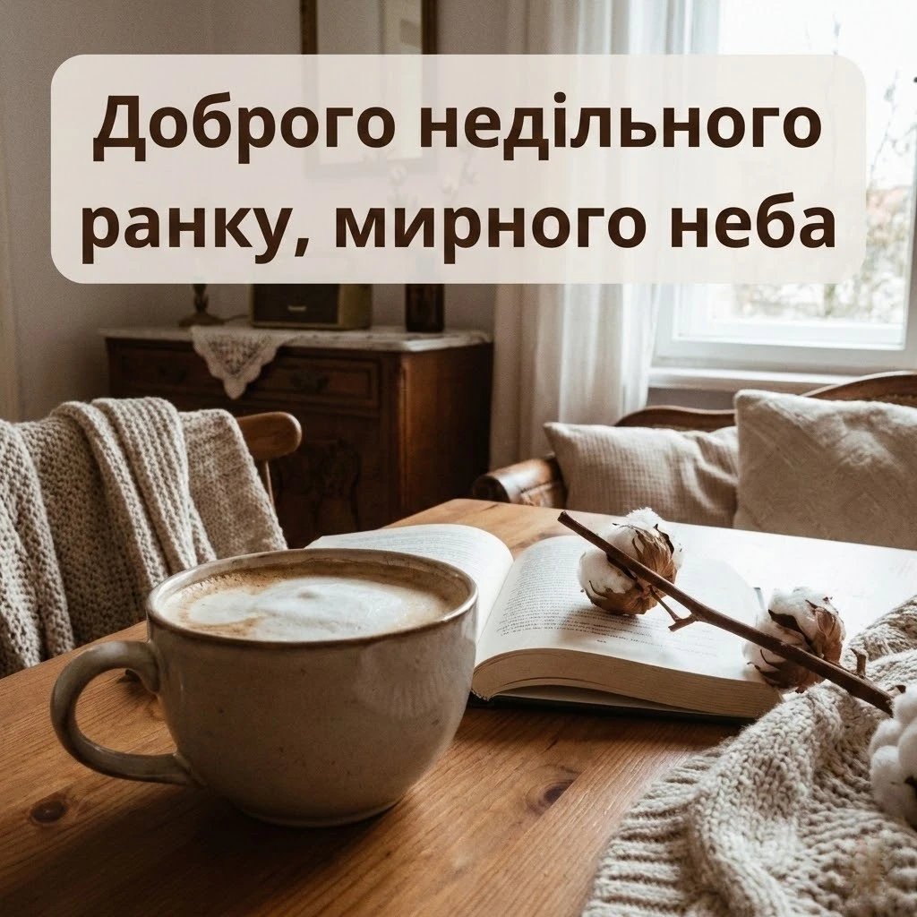 Доброго недільного ранку, мирного неба: надихаючі картинки та найтепліші листівки для близьких