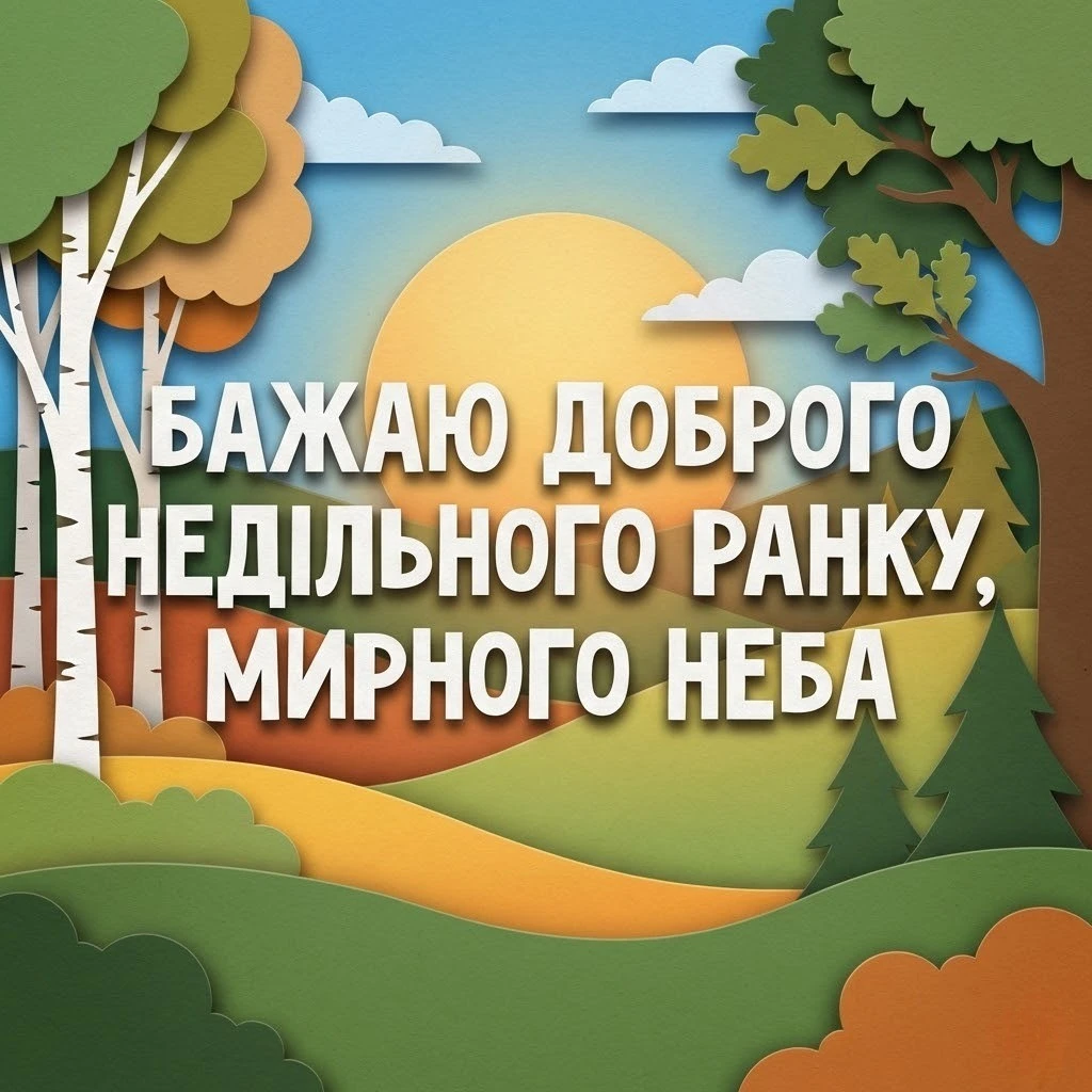 Доброго недільного ранку, мирного неба: надихаючі картинки та найтепліші листівки для близьких