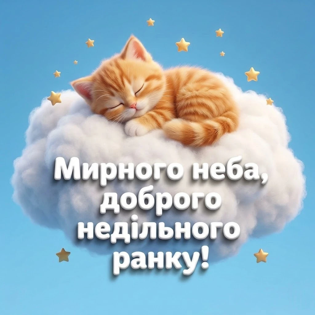Доброго недільного ранку, мирного неба: надихаючі картинки та найтепліші листівки для близьких