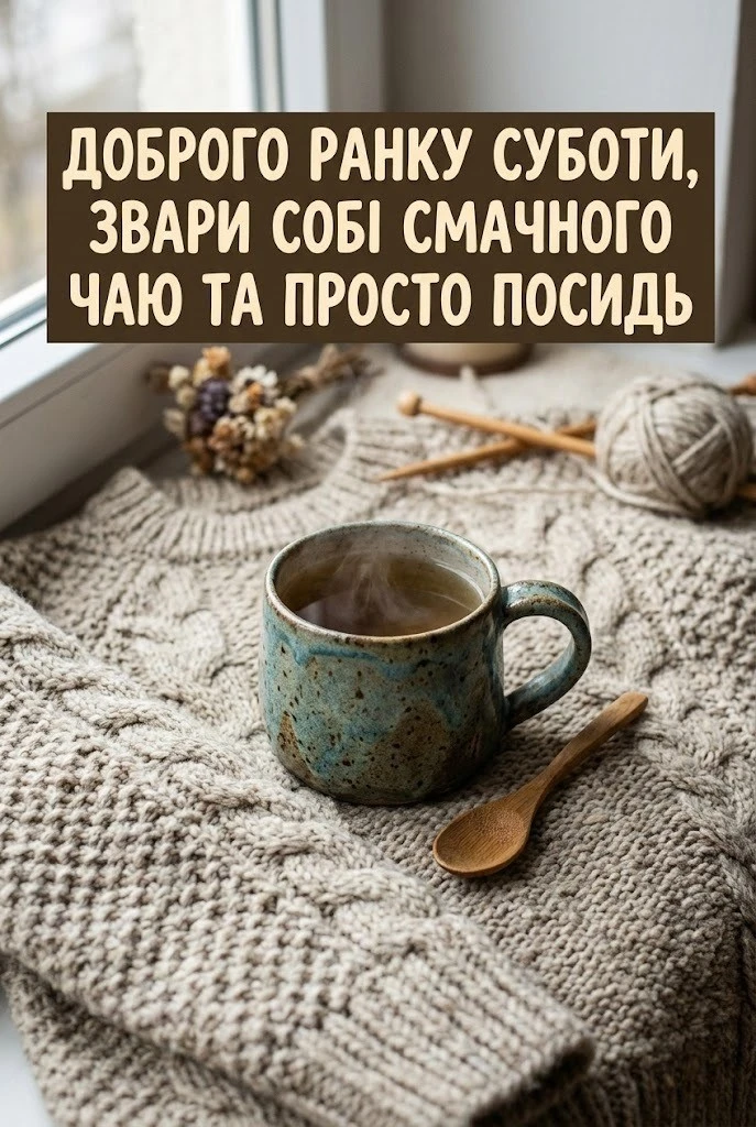 З суботою, доброго ранку: душевні картинки та найкращі побажання для затишних вихідних