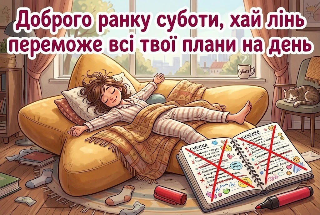 З суботою, доброго ранку: душевні картинки та найкращі побажання для затишних вихідних