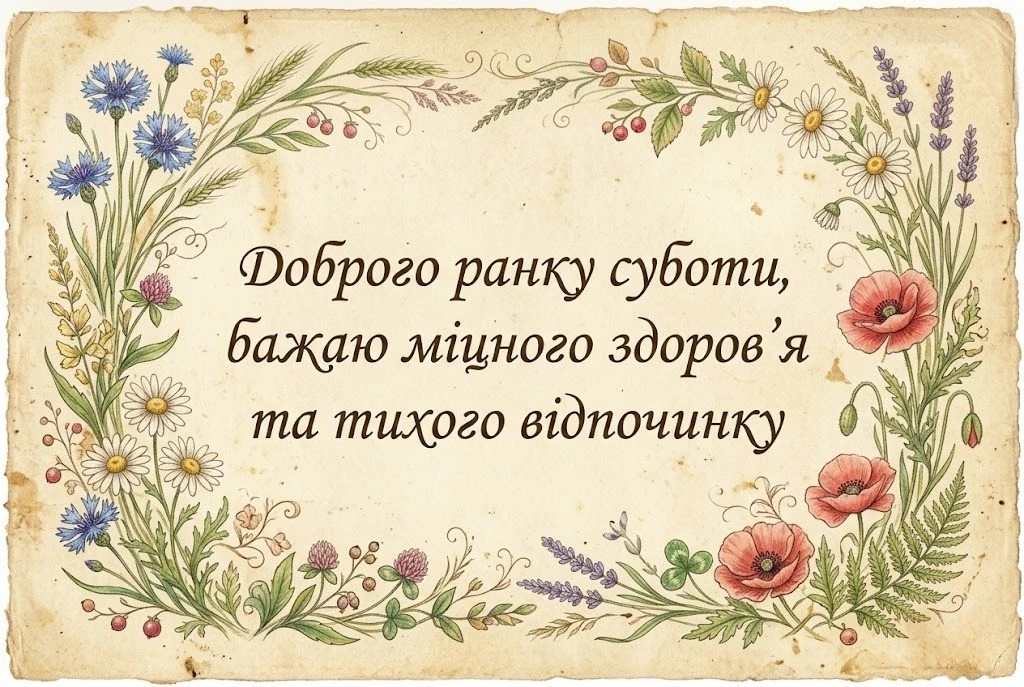 З суботою, доброго ранку: душевні картинки та найкращі побажання для затишних вихідних