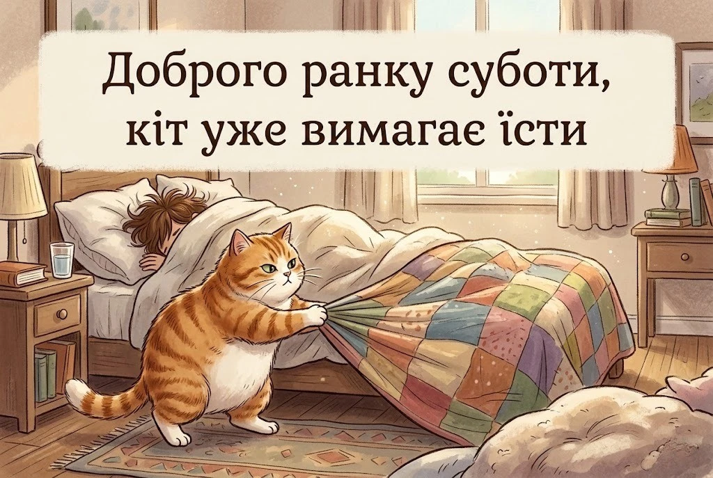 З суботою, доброго ранку: душевні картинки та найкращі побажання для затишних вихідних