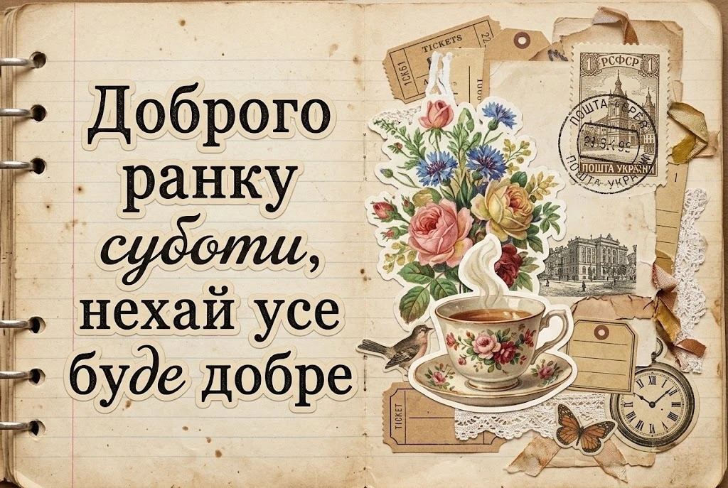 З суботою, доброго ранку: душевні картинки та найкращі побажання для затишних вихідних