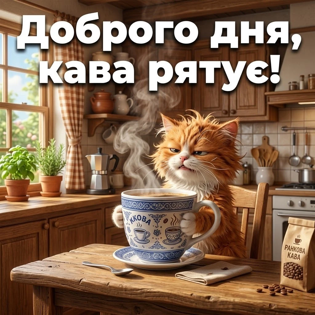 Найкращі побажання доброго дня українською у яскравих картинках та душевних листівках