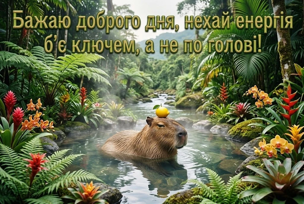 Найкращі побажання доброго дня українською у яскравих картинках та душевних листівках