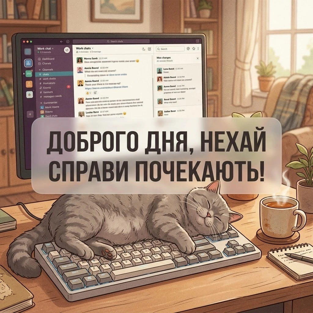 Найкращі побажання доброго дня українською у яскравих картинках та душевних листівках