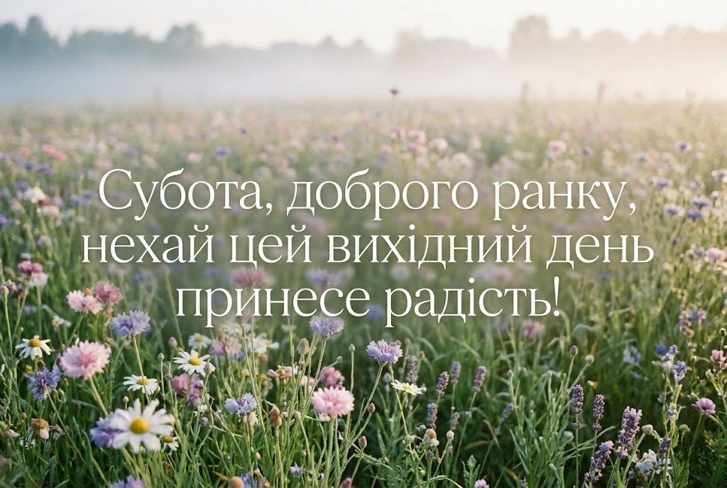 Субота, доброго ранку: найкрасивіші картинки та душевні побажання для затишних вихідних