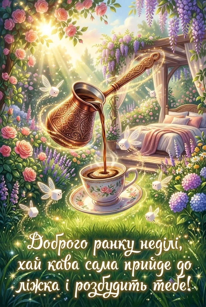 Неділя та доброго недільного ранку з колекцією найкращих картинок та побажань для душі