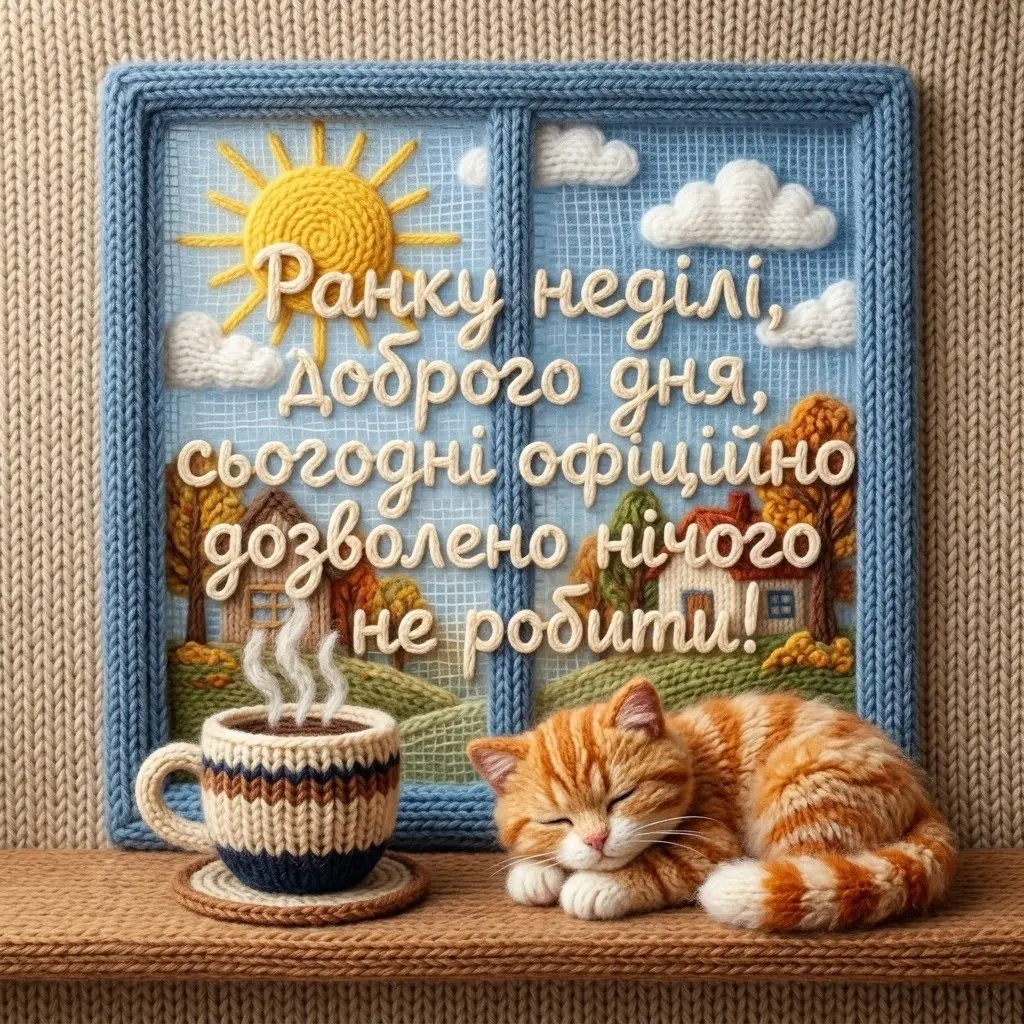 Неділя та доброго недільного ранку з колекцією найкращих картинок та побажань для душі