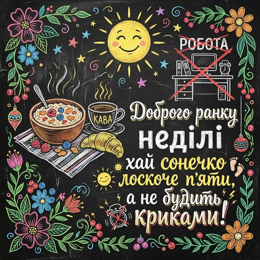 Неділя та доброго недільного ранку з колекцією найкращих картинок та побажань для душі