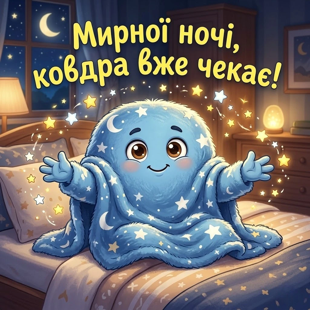 Найкращі картинки доброго вечора та мирної ночі для щирих побажань близьким