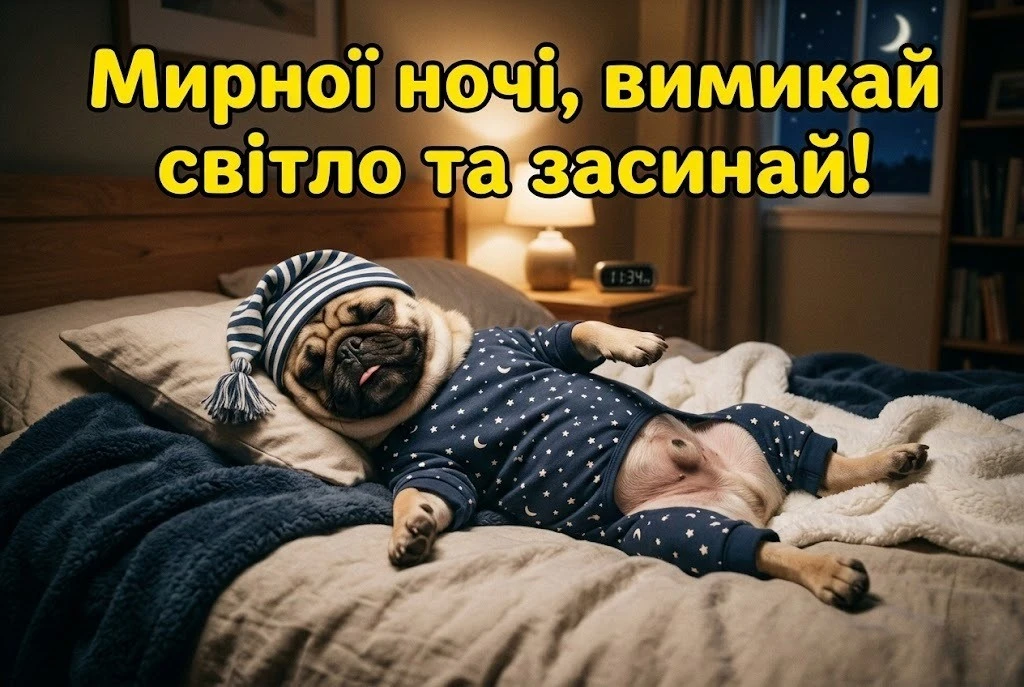 Найкращі картинки доброго вечора та мирної ночі для щирих побажань близьким