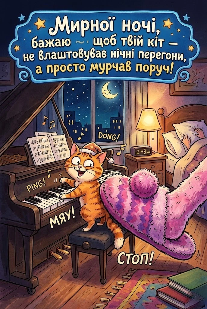 Найкращі картинки доброго вечора та мирної ночі для щирих побажань близьким