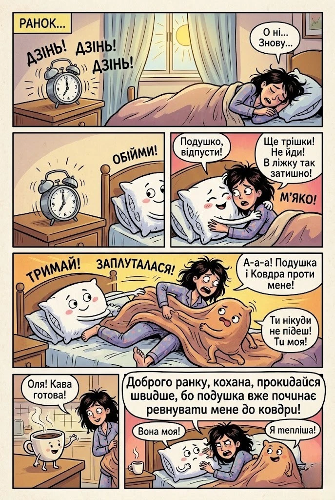 Доброго ранку, кохана: щирі побажання своїми словами та добірка прикольних картинок