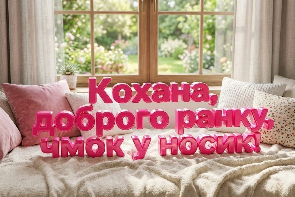 Доброго ранку, кохана: щирі побажання своїми словами та добірка прикольних картинок